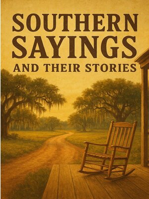 cover image of Southern Sayings and Their Stories.